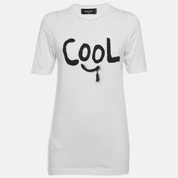 Off-White: Белая футболка 