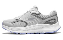 Кроссовки женские с низким верхом серые/сиреневые Skechers 128606-gylv | grey/lilac