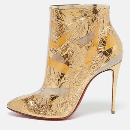Christian Louboutin: Прозрачные ботинки 