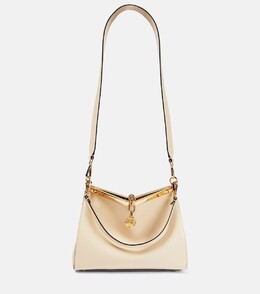 Кожаная сумка через плечо vela среднего размера Etro, белый p00805425 | white
