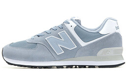 Кроссовки NB 574 унисекс с низким верхом светло-голубые New Balance ml574esk