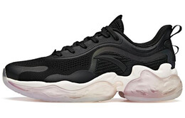 Кроссовки женские с низким верхом, черные/металлик, пудра Anta 122035501-5