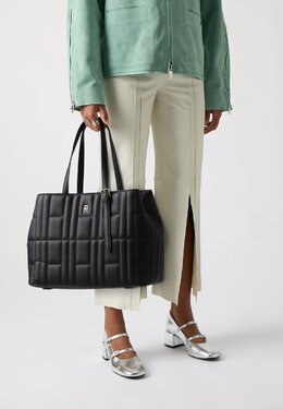 Сумка FEMININE TOTE Tommy Hilfiger, черный to151h1wq-q11 | black