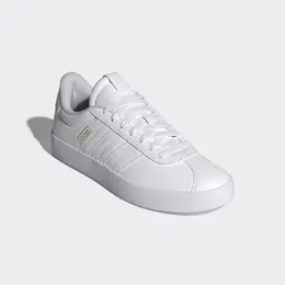 Кроссовки Adidas Sportswear "VL COURT 3.0", вдохновленные дизайном Adidas Samba, белый 6315104839 | cloud white / cloud white / gold metallic