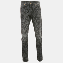 Versace: Джинсовые джинсы 