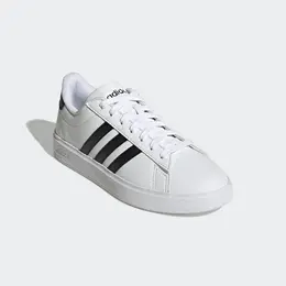 Кроссовки Adidas Sportswear "GRAND COURT CLOUDFOAM LIFESTYLE COURT COMFORT", дизайн по стопам суперзвезды Adidas, белый 9027163775 | cloud white / core black / core black