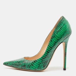 Jimmy Choo: Зелёные туфли  Anouk
