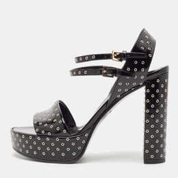 Louis Vuitton: Чёрные сандалии 