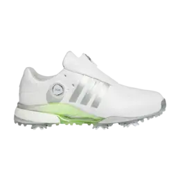 Adidas Кроссовки Wmns Tour 360 24 BOA Golf, цвет White Silver Metallic Green if0264 | white silver metallic green