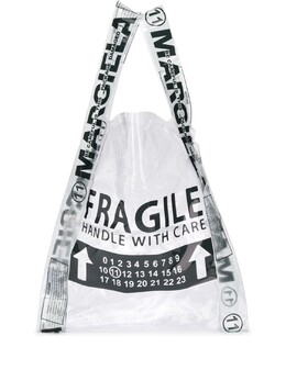 Maison Margiela сумка-шопер Fragile, черный s55wc0064p2287 | черный