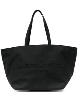 Alexander Wang сумка-тоут Punch с тисненым логотипом, черный 20224t02t001 | черный