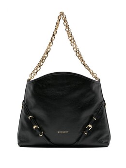 Сумка на плечо Givenchy Voyou Chain среднего размера, черный bb50y4b1kr | черный