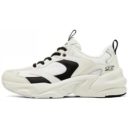 Кроссовки Skechers WOMEN"S GO Series Chunky Sneakers Women's Low-top White/Black, белый/черный 118322-blk | white/black