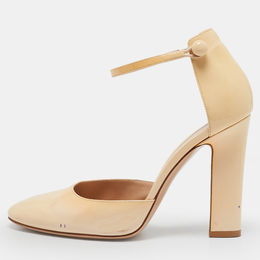 Gianvito Rossi: Бежевые туфли 