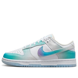 Кроссовки (WMNS) Nike Dunk Low 'Unlock your Space', белый fj7743-194 | white/ice blue/phantom