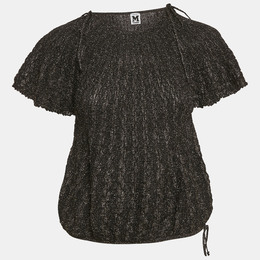 M Missoni: Чёрный топ 