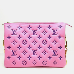 Louis Vuitton Pink Leather Cusant PM Bag 1137003