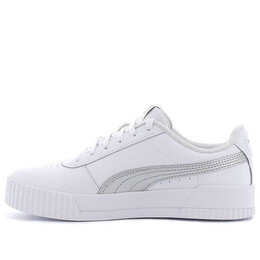 Кроссовки (WMNS) Puma Carina Leather 'White Grey', белый 370325-18 | white