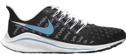 Кроссовки Nike Wmns Air Zoom Vomero 14 'Black Half Blue', черный ah7858 007 | black