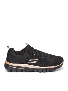 Кроссовки Skechers, черный get connected 12615/bkrg | fekete