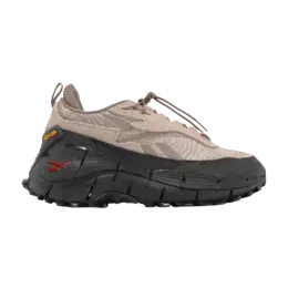 Кроссовки Zig Kinetica 2.5 Edge Reebok, коричневый hr1301 | soft ecru/taupe/core black