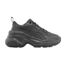 Кроссовки Wmns Cilia Wedge Puma, черный 393915 03 | black/black/silver