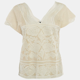 M Missoni: Белый топ 