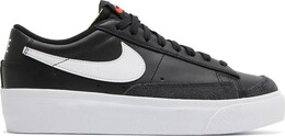 Кроссовки Nike Wmns Blazer Low Platform 'Black White', черный dj0292 001 | black