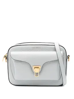 Coccinelle flap-pocket leather shoulder bag 31184762