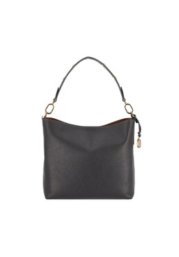 Кожаная сумка через плечо Jessie 28 см Fossil, черный 4064092262063 | black