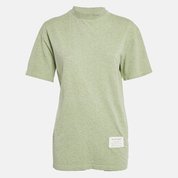 Acne Studios: Зелёная футболка 