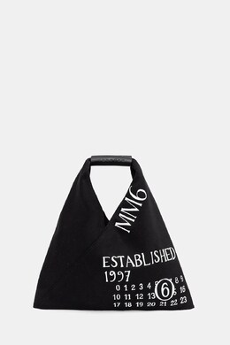Сумка из хлопка Maison Margiela, черный ppya-tod18e_99x