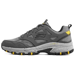 Кроссовки Skechers Hillcrest Lifestyle Shoes Men Low-top Charcoal Grey/black, черный 237265-ccbk | charcoal grey/black