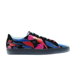 Кроссовки Theodore Bradley x Suede Classic Puma, черный 366318 01 | black/blue atoll/blue azur