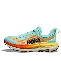 Кроссовки mafate speed 4 'green teal' Hoka One One, зеленый 1131056-cbt | green/orange