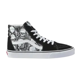 Кроссовки Sk8-Hi Vans, черный vn0a4bv6v8v | black/true white