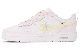 Кроссовки Nike Court Borough Skateboard Shoes Women's Low-Top Pink, розовый bq5448-100（team41蝴蝶物语） | pink