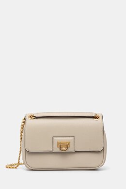 Кожаная сумка DKNY, бежевый r443ki60 | beżowy