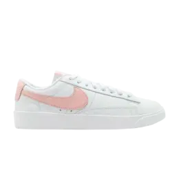 Кроссовки Nike Wmns Blazer Low Leather 'Storm Pink', белый av9370 114 | white