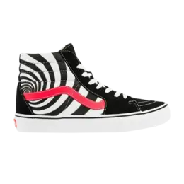 Кроссовки Sk8-Hi Vans, черный vn0a4u3c2u1 | black/fiery coral