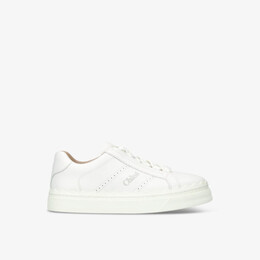 Низкие кроссовки Lauren из перфорированной кожи Chloé, белый r04368714 | white