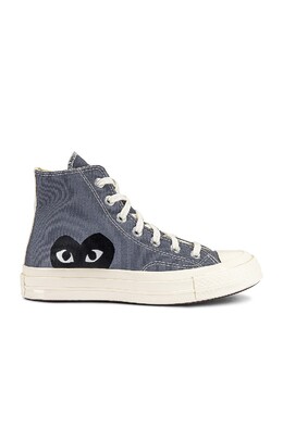 Высокие кеды Чака Тейлора Comme des Garçons Play, серый cdes-uz26 | grey