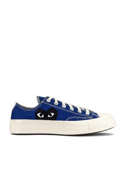 Кроссовки мужские Converse Chuck Taylor Low Comme des Garçons Play, синий cdes-uz25 | blue
