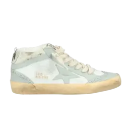 Кроссовки Golden Goose Wmns Mid Star Vintage White Light Grey, серый gwf00123 f004177 11392