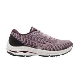 Кроссовки Mizuno Wmns Wave Rider 24 Waveknit Purple Pink, фиолетовый j1gd207563