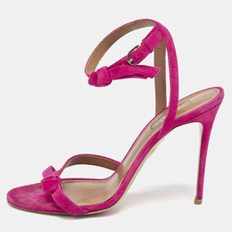 Aquazzura: Розовые сандалии 