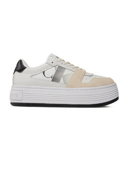 Кроссовки platform donna Calvin Klein, белый yw0yw0130801w | bianco/nero/beige