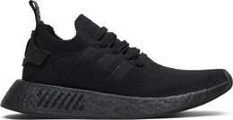 Кроссовки Adidas Wmns NMD_R2 Primeknit 'Triple Black', черный by9525 | black