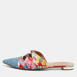 Aquazzura: Многоцветные сабо 