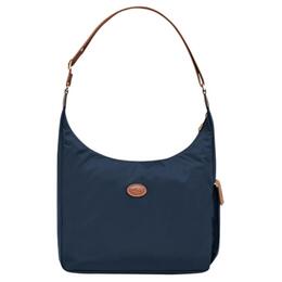 Le Pliage Canvas Полумесяц Текстильная Сумка Через Плечо, Женская Морская Синяя Longchamp 2450089p68 | marine blue